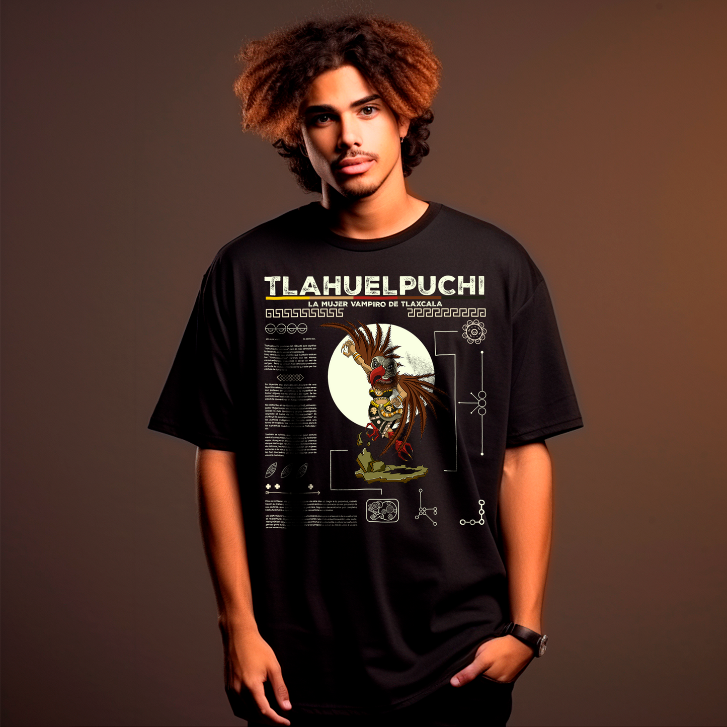 Camiseta Tlahuelpuchi Moda Urbana